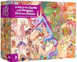 A Day In The Castle With Dragons Orcs Jesters Puzzle