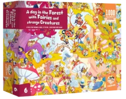 A Day in the Forest with Fairies & Strange Creatures Puzzle