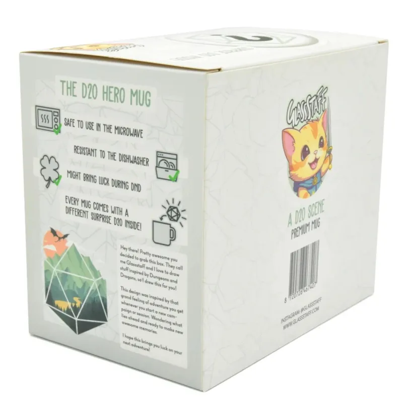 A D20 Scene Gift Mug