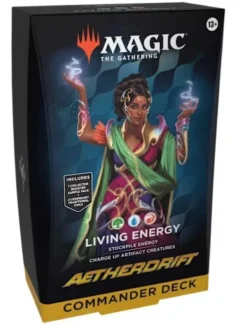Aetherdrift Commander Deck - Living Energy