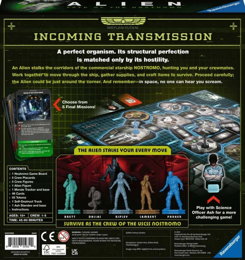 Alien Fate of the Nostromo