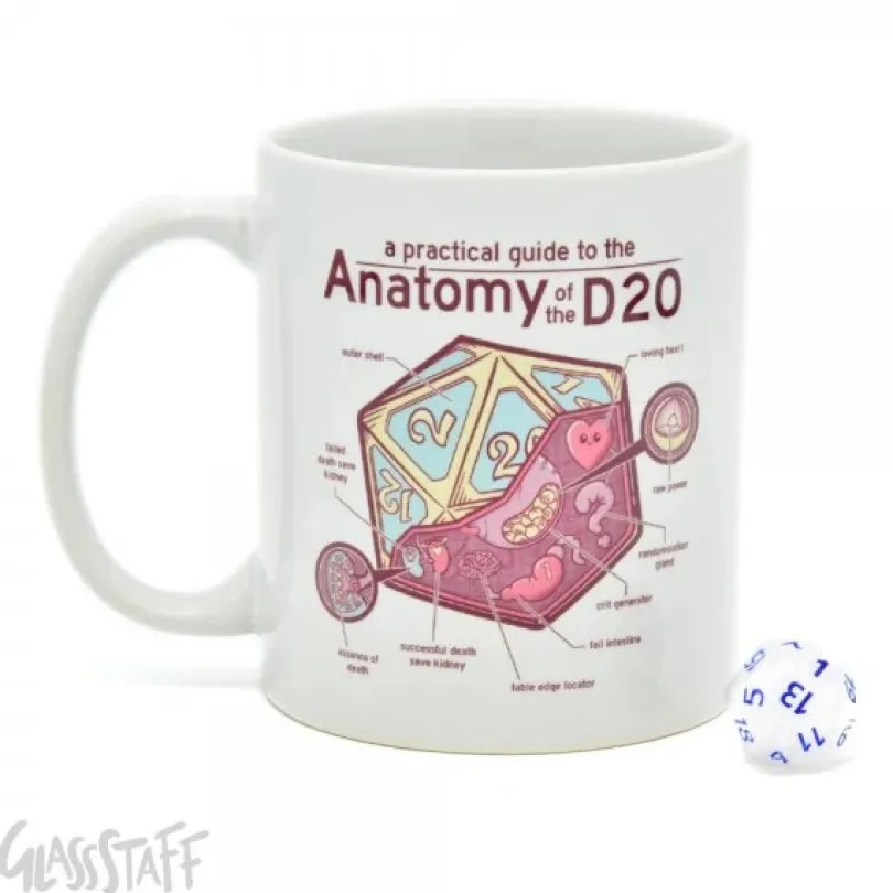Anatomy of the D20 Gift Mug