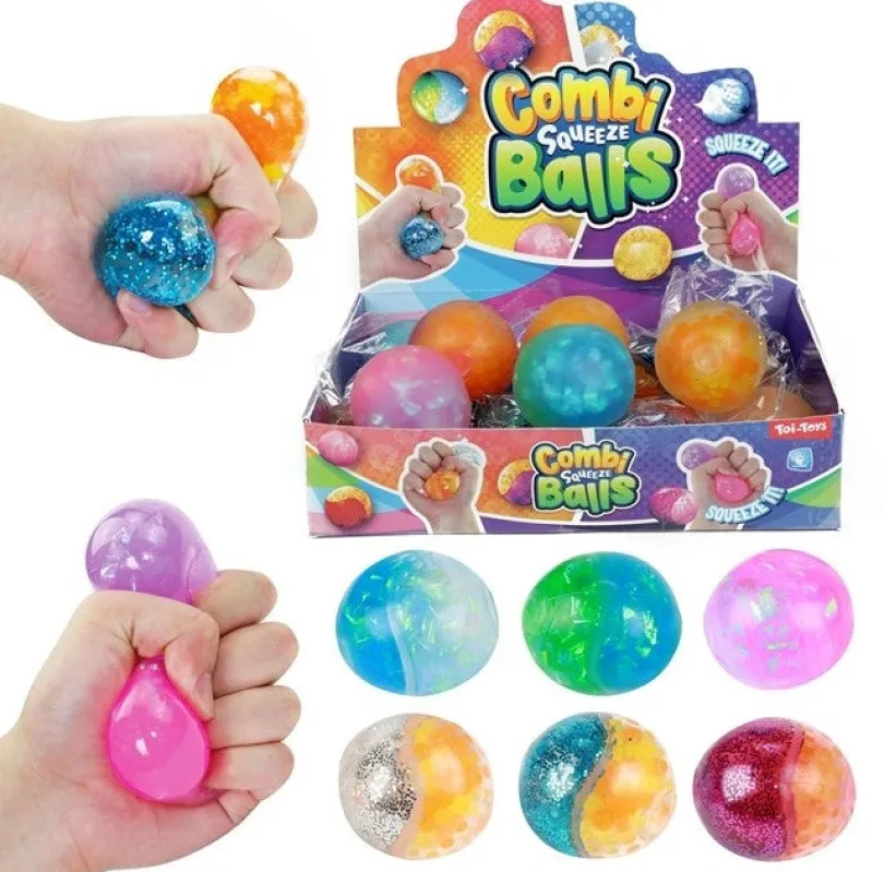 Anti stress ball Half Half Combi 6cm