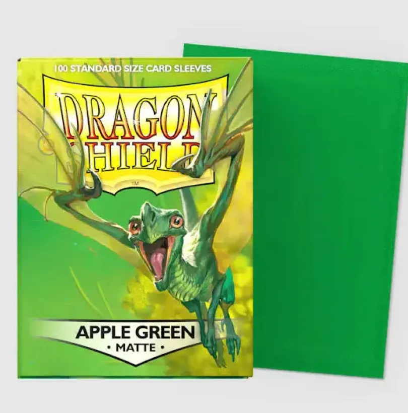 Apple Green - Matte Sleeves - Standard Size (100)