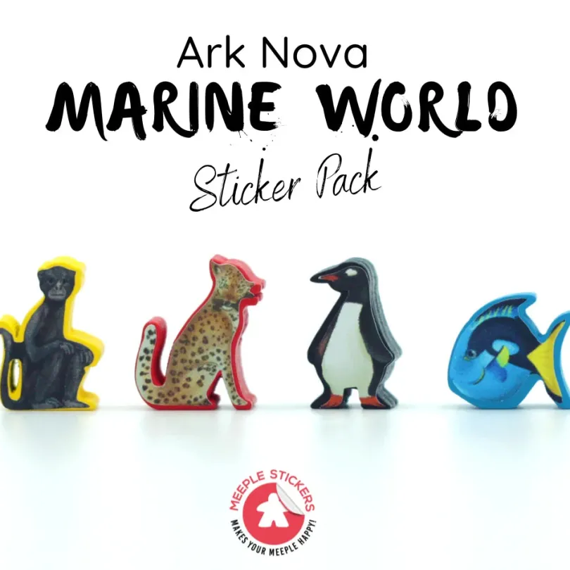 Ark Nova Marine Worlds Sticker Set