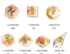 A Role Playing Dice Set - White Summer