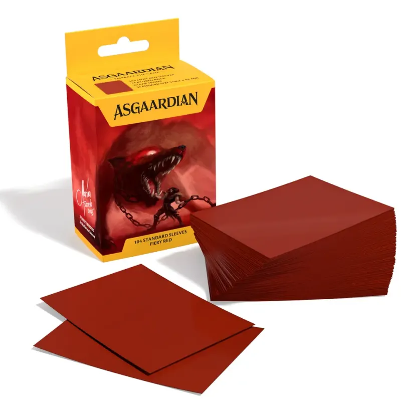 Asgaardian Sleeve - Fiery Red Standard