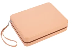 Backgammon 9'', beige zipper, beige/orange/black