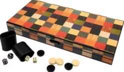 Backgammon Fourni, large, magnetic lock (1160)