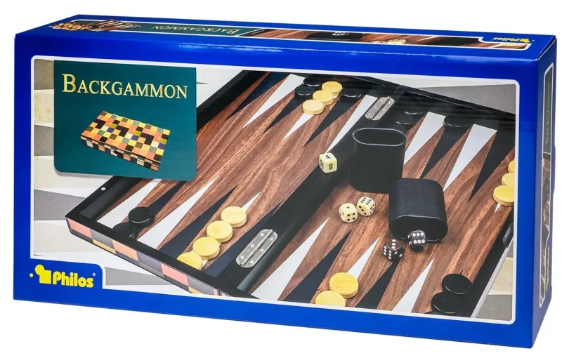 Backgammon Fourni, large, magnetic lock (1160)