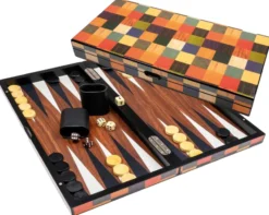Backgammon Fourni, large, magnetic lock (1160)