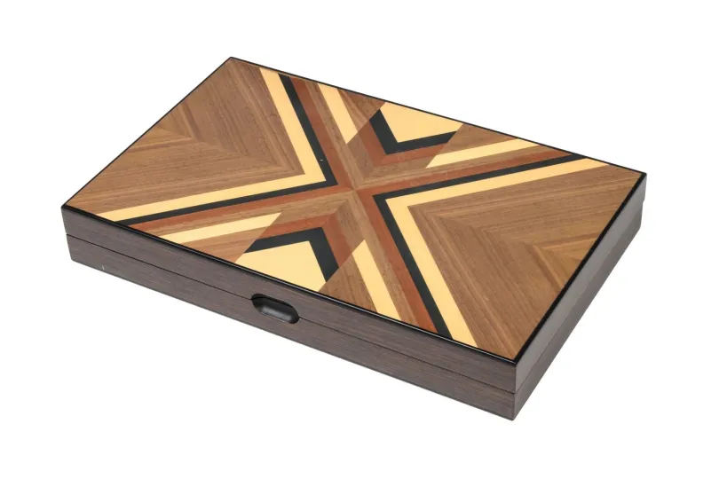 Backgammon Psara Medium Felt Interior 1184 Philos