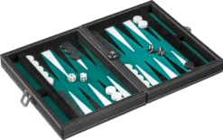 Backgammon Tinos Magnetic Green 1714 Philos