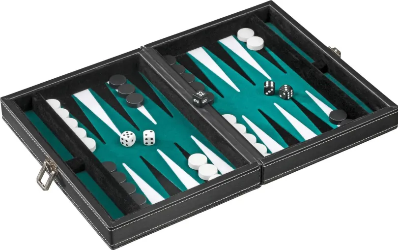 Backgammon Tinos Magnetic Green 1714 Philos