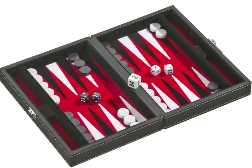 Backgammon Tinos Magnetic Red 1711 Philos