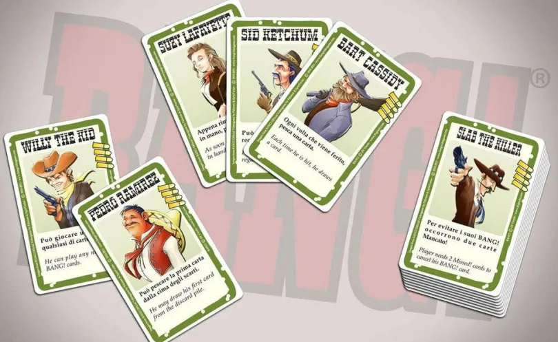BANG!: UPGRADED CHARACTER CARDS