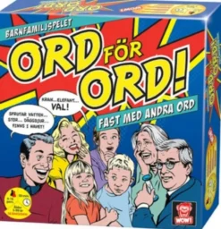 Barnfamiljspelet Ord för Ord