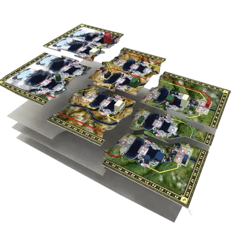 Barrage 3D Map