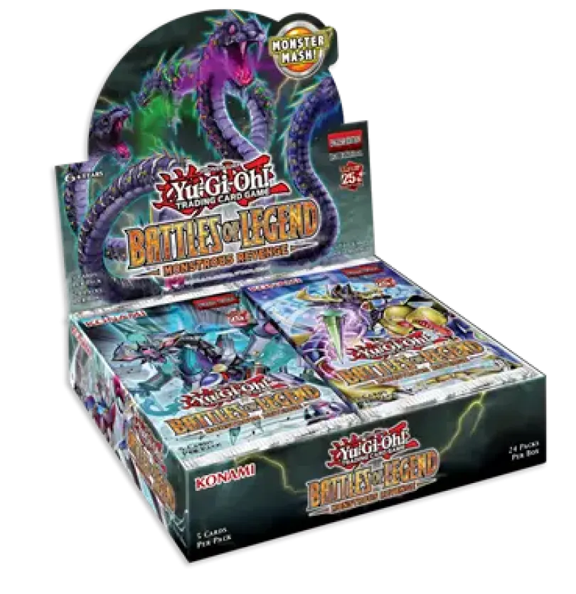 Battles of Legend: Monstrous Revenge - Booster Display