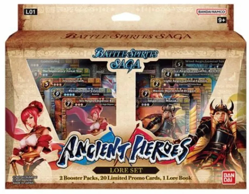 Battle Spirits Saga - LORE SET 01 ANCIENT HEROES