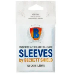 Beckett Shield Standard Card Sleeves (100 Sleeves)
