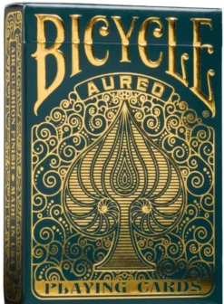 Bicycle Aureo green Playing Cards