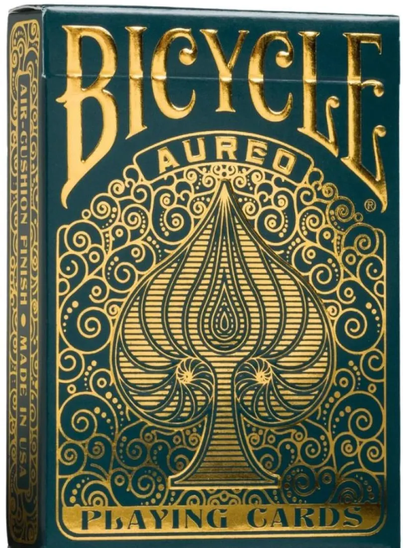 Bicycle Aureo green Playing Cards