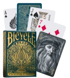 Bicycle Aureo green Playing Cards