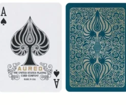 Bicycle Aureo green Playing Cards