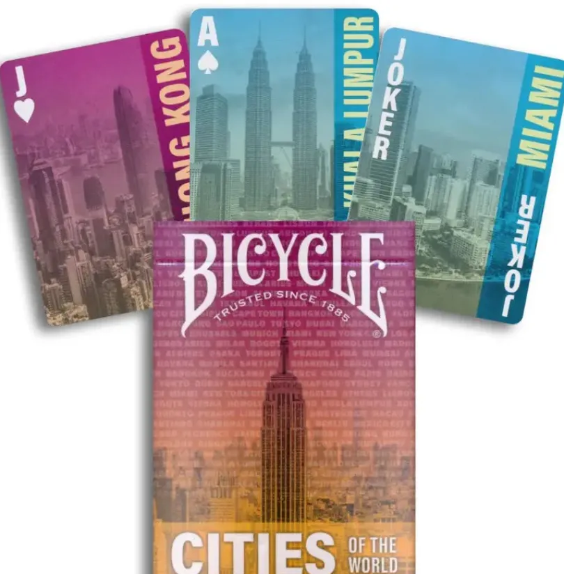 Bicycle Cities Of The World Playing Cards Deck