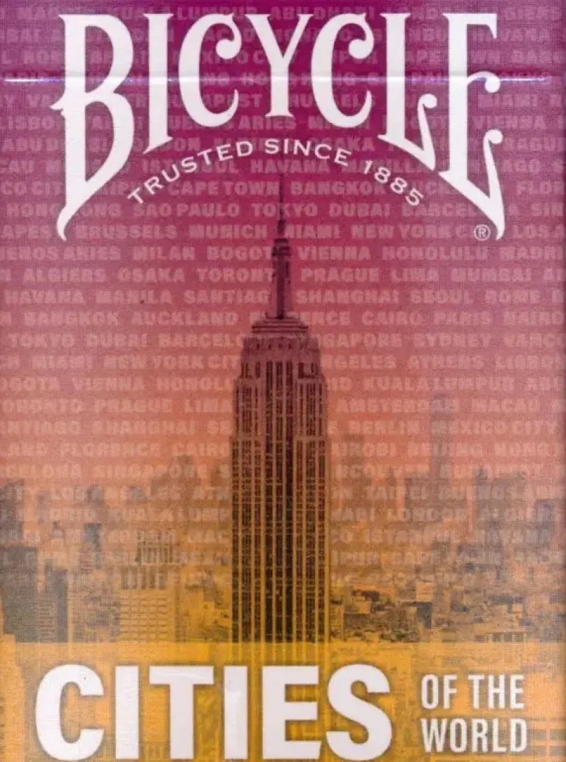 Bicycle Cities Of The World Playing Cards Deck