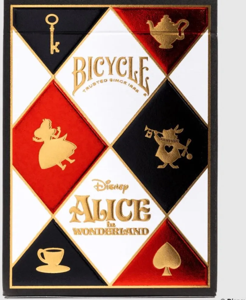 Bicycle Disney Alice in Wonderland Playing Cards