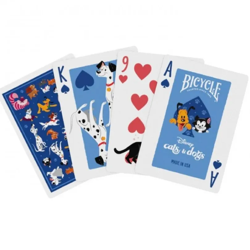 Bicycle Disney Cats and Dogs Playing Cards