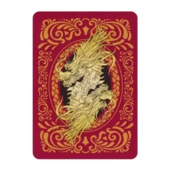 Bicycle Dragon Playing Cards Red