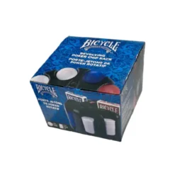 Bicycle Revolving Poker Chip Rack With Handle, 200 x Chips, 2 Decks