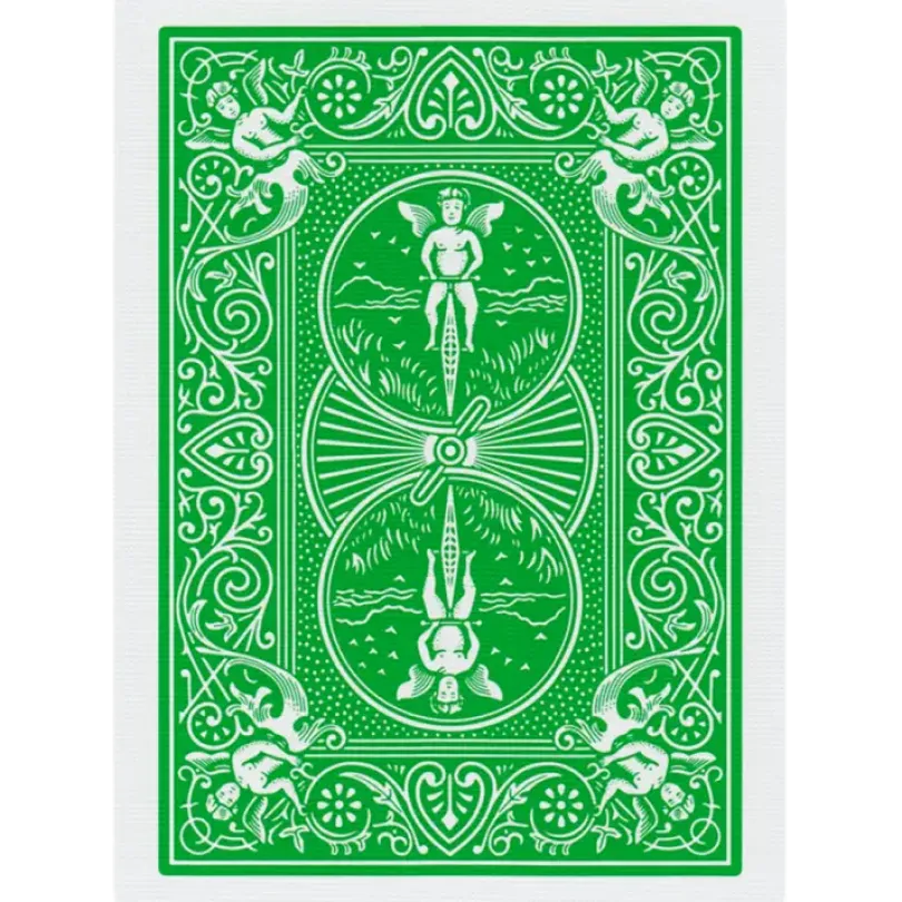 Bicycle Rider Back Playing Cards Green