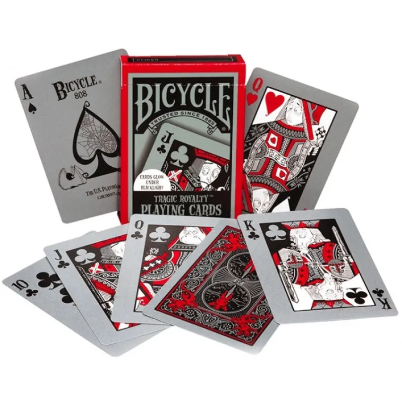Bicycle Tragic Royalty cards