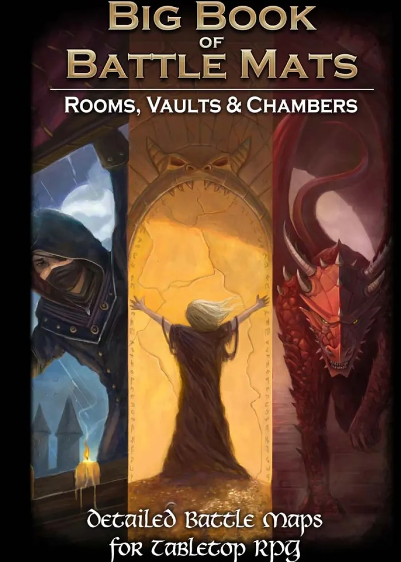 Big Book of Battle Mats Rooms, Vaults, Chambers