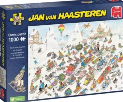 1000 Bitar Jan Van Haasteren Pussel Flera Motiv