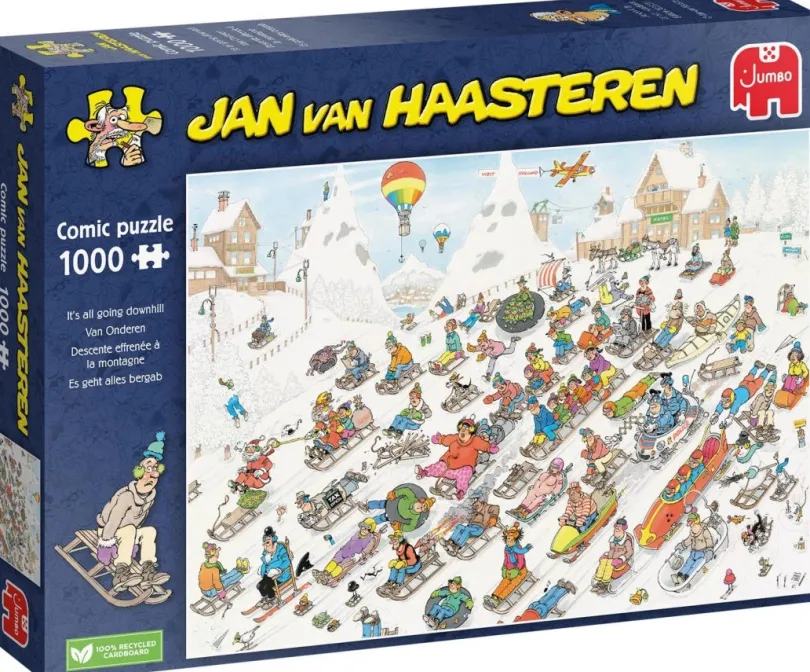1000 Bitar Jan Van Haasteren Pussel Flera Motiv