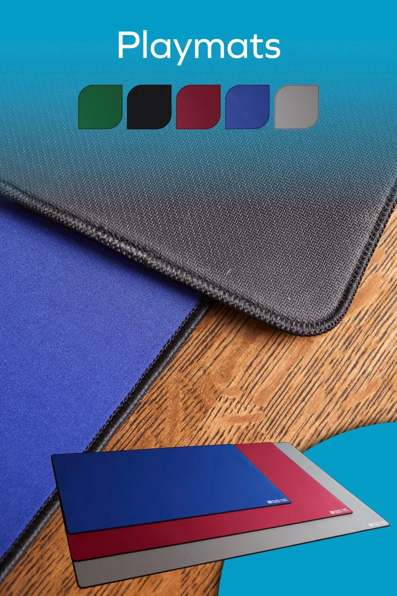 Board Game Table Playmat: Blue - Large (107x168cm)