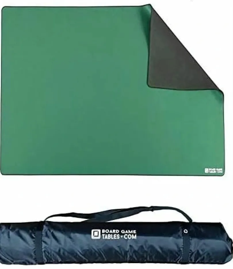 Board Game Table Playmat - Small Green (75x120cm)