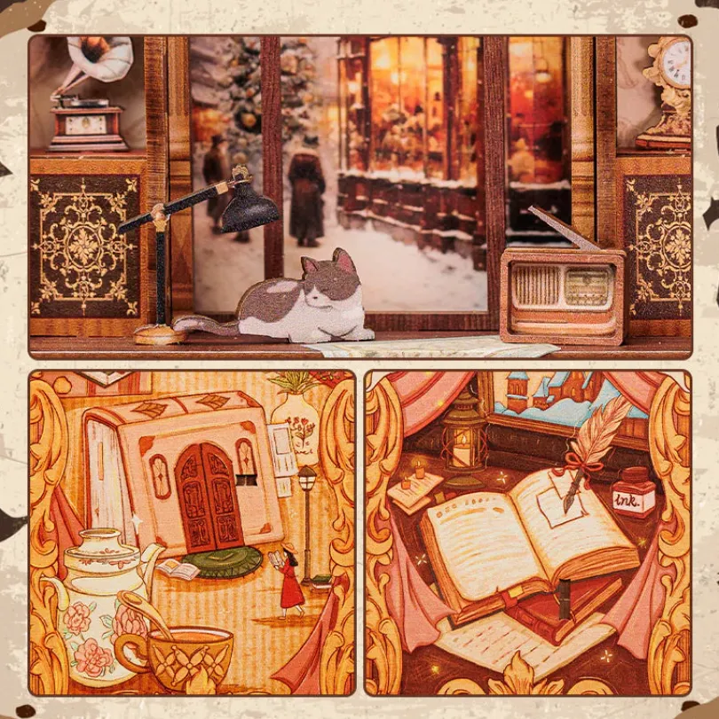 Bookshop Memories - Book Nook Kit - CuteBee