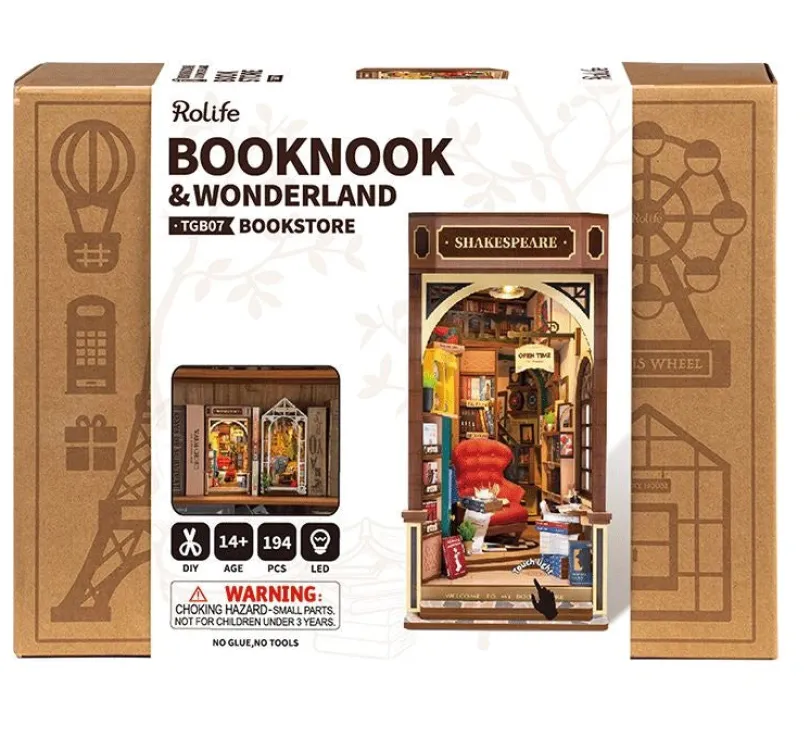 Bookstore - Book Nook Kit - Rolife