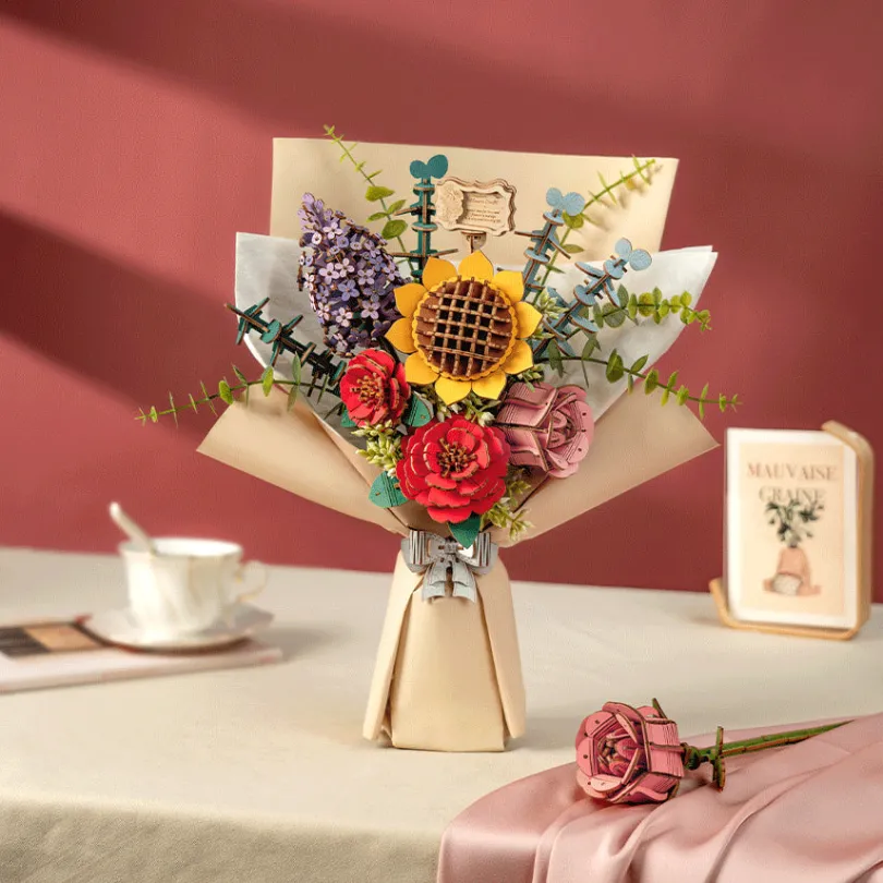 Boquet - DIY Bookshelf Decoration Kit - Rolife