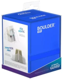 Boulder Deck Case 100 Standard Size Sapphire Ultimate Guard