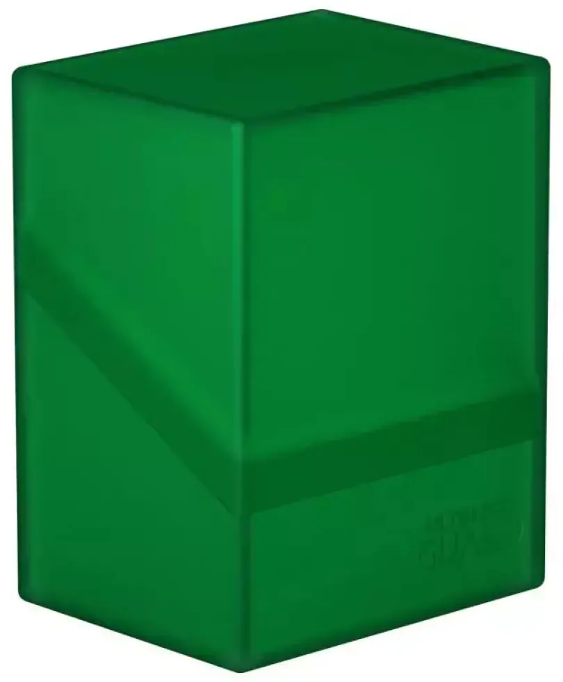Boulder Deck Case 80 Standard Size Emerald Ultimate Guard
