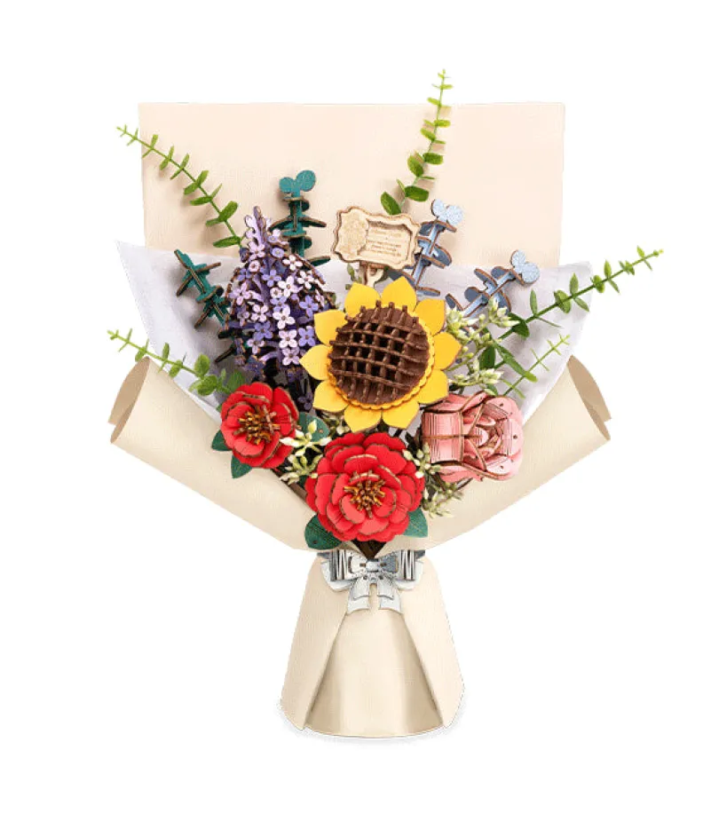 Bouquet - DIY Bookshelf Decoration Kit - Rolife