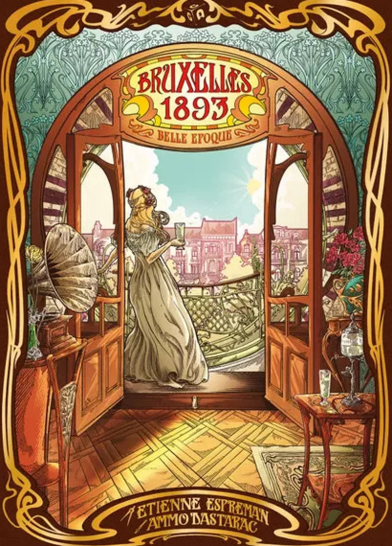 Bruxelles 1893 Belle Epoque