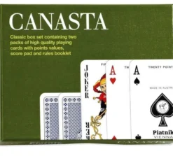 Canasta Card Game Set